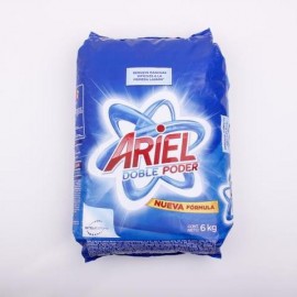 CAJA DETERGENTE ARIEL DE 5 KILOS CON 4 PIEZAS - PROCTER & GAMBLE - Envío Gratuito