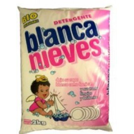 CAJA DETERGENTE BLANCA NIEVES DE 2 KILOS CON 10 BOLSAS - FABRICA DE JABÓN LA CORONA - Envío Gratuito